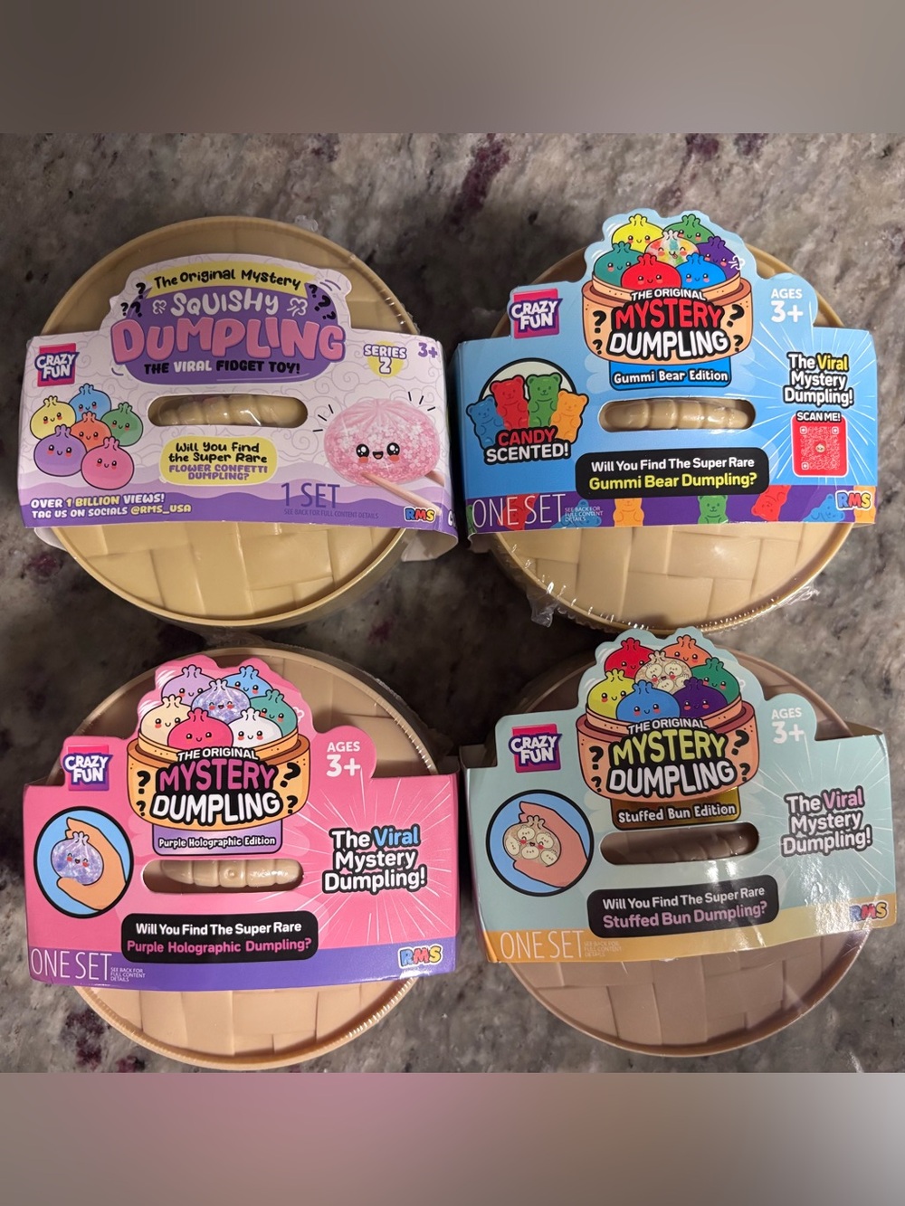 RMS Mystery Dumplings Bundle of 4 Dumplings